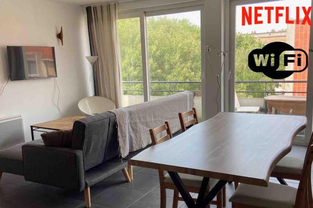 Appartement *Spacieux *Centre*Lumineux*Wifi Dunkirk Eksteriør billede